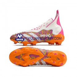 Pomarańczowy Biały Adidas Predator FREAK FG Purplecolor Buty piłkarskie