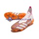 Pomarańczowy Biały Adidas Predator FREAK FG Purplecolor Buty piłkarskie