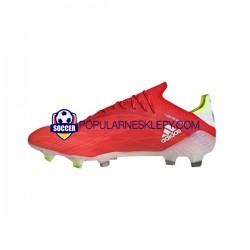 Czerwony Czarny Adidas X SPEEDFLOW.1 FG Meteorite Buty piłkarskie