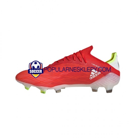 Czerwony Czarny Adidas X SPEEDFLOW.1 FG Meteorite Buty piłkarskie