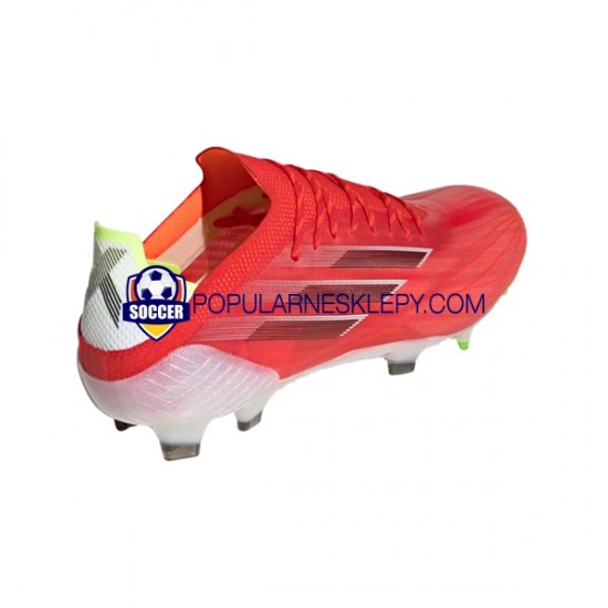 Czerwony Czarny Adidas X SPEEDFLOW.1 FG Meteorite Buty piłkarskie