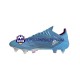 Różowy Niebieski Biały Adidas X SPEEDFLOW.1 SG Sapphire Edge Buty piłkarskie