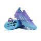 Niebieski Adidas X Speed flow FG Purplecolor Buty piłkarskie