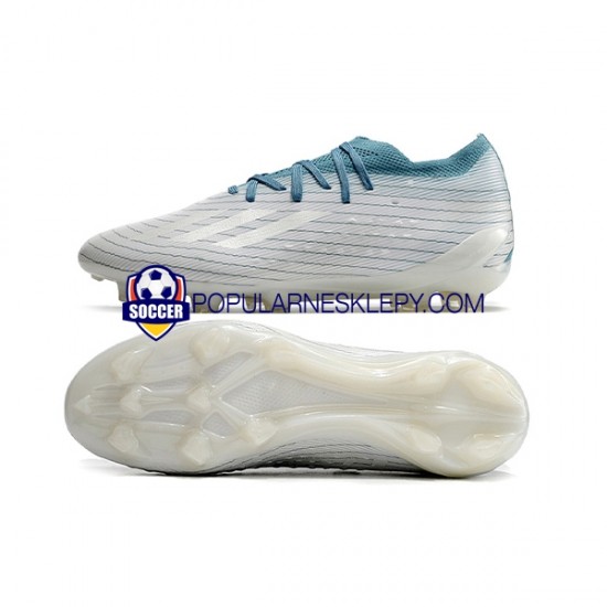 Niebieski Biały Adidas X Speedportal .1 2022 World Cup FG FG Buty piłkarskie