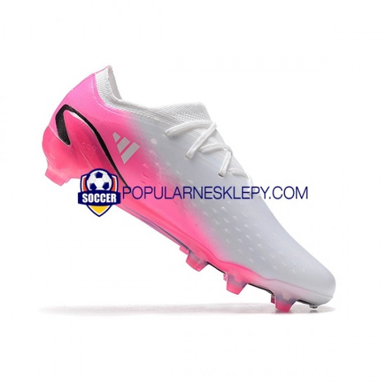 Różowy Biały Adidas X Speedportal .1 VM 2022 FG Buty piłkarskie
