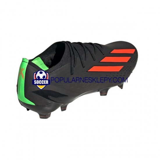 Czerwony Zielony Czarny Adidas X Speedportal.1 FG Shadowportal Buty piłkarskie
