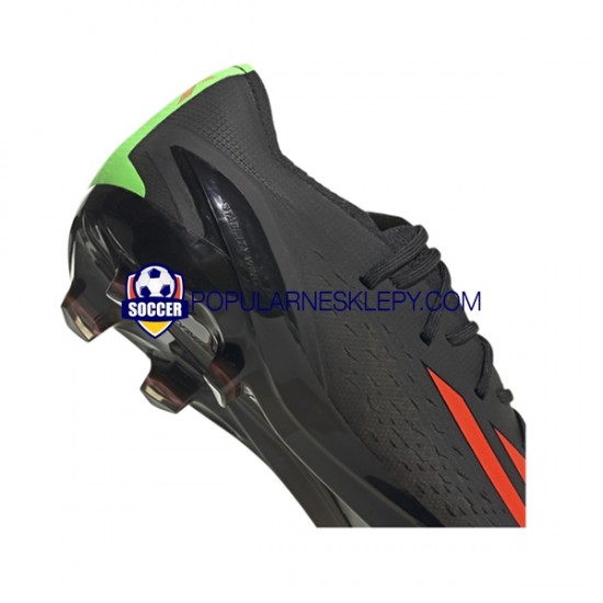 Czerwony Zielony Czarny Adidas X Speedportal.1 FG Shadowportal Buty piłkarskie