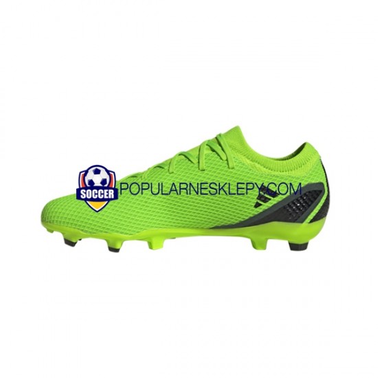 Zielony Czarny Adidas X Speedportal.3 FG Game Data Buty piłkarskie