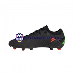 Czerwony Zielony Czarny Adidas X Speedportal.3 FG Shadowportal Buty piłkarskie