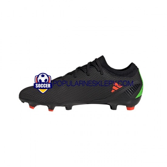 Czerwony Zielony Czarny Adidas X Speedportal.3 FG Shadowportal Buty piłkarskie