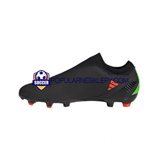 Czerwony Zielony Czarny Adidas X Speedportal.3 LL FG Shadowportal Buty piłkarskie