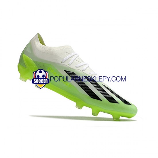 Biały Zielony Czarny Adidas X23 .1 FG Buty piłkarskie