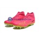 Różowy Zielony Nike Air Zoom Mercurial Superfly IX Academy AG Buty piłkarskie