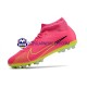 Różowy Zielony Nike Air Zoom Mercurial Superfly IX Academy AG Buty piłkarskie