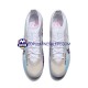 Niebieski Biały Nike Air Zoom Mercurial Superfly IX Elite AG Buty piłkarskie