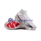 Czerwony Biały Czarny Nike Air Zoom Mercurial Superfly IX Elite FG Buty piłkarskie