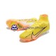 Pomarańczowy Żółty Nike Air Zoom Mercurial Superfly IX Elite FG Buty piłkarskie