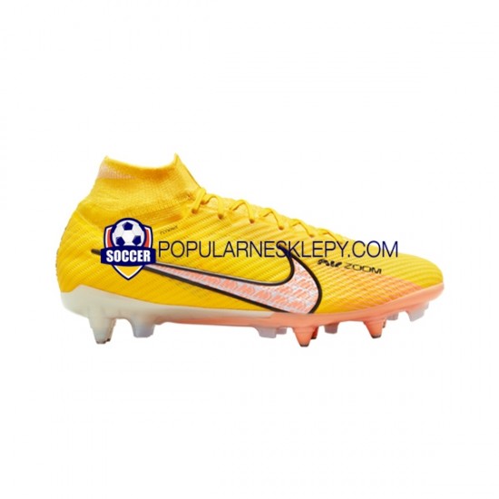Różowy Żółty Nike Air Zoom Mercurial Superfly IX Elite SG Pro AC Lucent Buty piłkarskie Różowy Żółty Nike Air Zoom Mercurial Superfly IX Elite SG Pro AC Lucent Buty piłkarskie