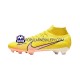 Różowy Żółty Nike Air Zoom Mercurial Superfly IX Pro FG Lucent Buty piłkarskie