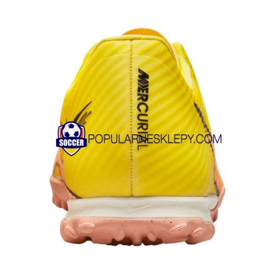 Różowy Żółty Nike Air Zoom Mercurial Vapor XV Academy TF Lucent Buty piłkarskie
