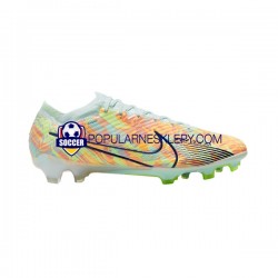 Niebieski Zielony Nike Air Zoom Mercurial Vapor XV Bonded Elite FG Buty piłkarskie