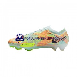 Niebieski Zielony Nike Air Zoom Mercurial Vapor XV Bonded Elite FG Buty piłkarskie
