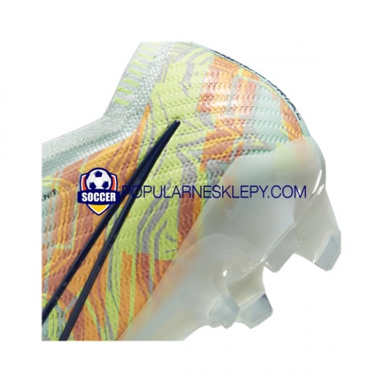 Niebieski Zielony Nike Air Zoom Mercurial Vapor XV Bonded Elite FG Buty piłkarskie