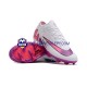 Różowy Biały Nike Air Zoom Mercurial Vapor XV Elite AG Purplecolor Buty piłkarskie