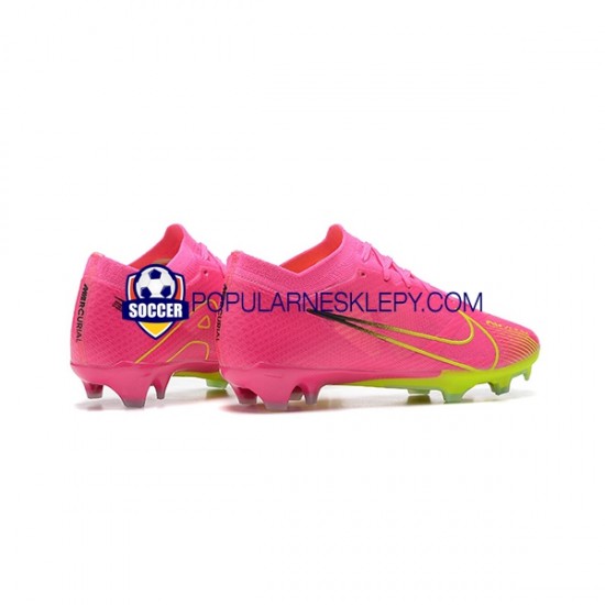 Czerwony Zielony Nike Air Zoom Mercurial Vapor XV Elite FG Buty piłkarskie