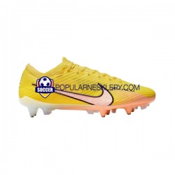 Różowy Żółty Nike Air Zoom Mercurial Vapor XV Elite SG Pro AC Lucent Buty piłkarskie