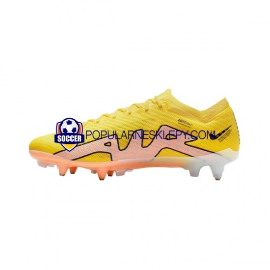 Różowy Żółty Nike Air Zoom Mercurial Vapor XV Elite SG Pro AC Lucent Buty piłkarskie