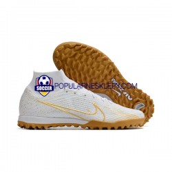 Żółty Biały Nike Air Zoom Mercurial Vapor XV Elite TF Buty piłkarskie