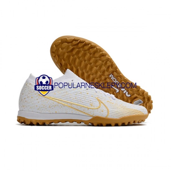 Żółty Biały Nike Air Zoom Mercurial Vapor XV Elite TF Buty piłkarskie