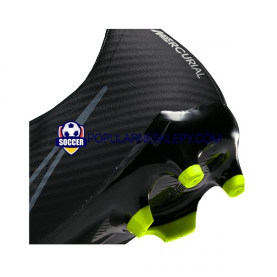 Szary Czarny Nike Air Zoom Mercurial Vapor XV Shadow Academy FGMG Buty piłkarskie
