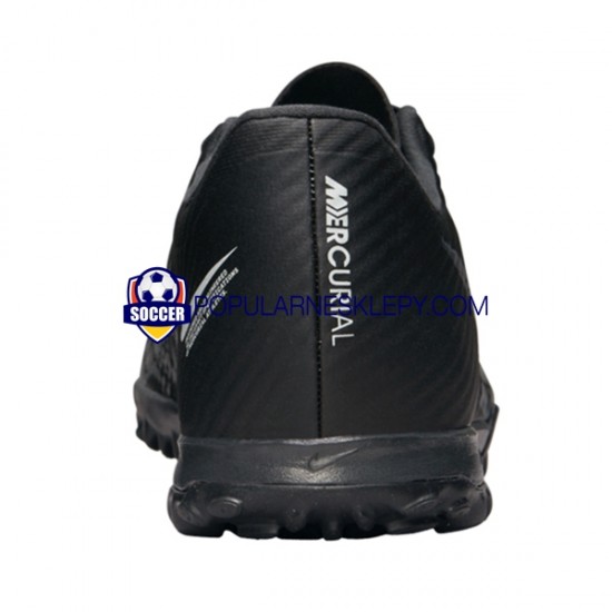 Szary Czarny Nike Air Zoom Mercurial Vapor XV Shadow Academy TF Buty piłkarskie