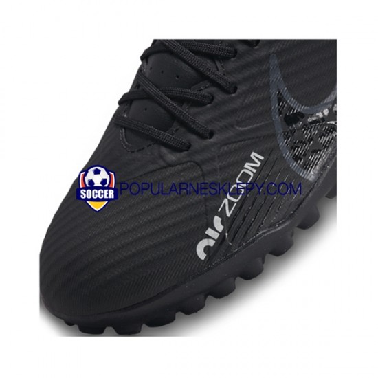 Szary Czarny Nike Air Zoom Mercurial Vapor XV Shadow Academy TF Buty piłkarskie