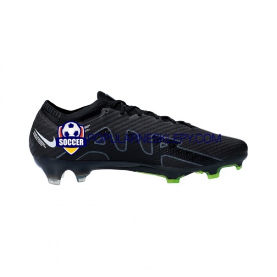Szary Czarny Nike Air Zoom Mercurial Vapor XV Shadow Elite FG Buty piłkarskie
