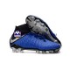 Niebieski Nike Hypervenom Phantom 3 Elite DF FG Buty piłkarskie