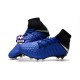 Niebieski Nike Hypervenom Phantom 3 Elite DF FG Buty piłkarskie