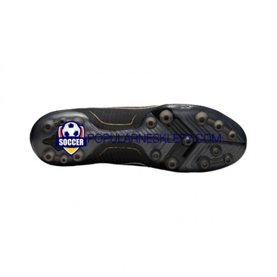 Żółty Czarny Nike Mecurial Vapor XIV Shadow Elite AG Buty piłkarskie