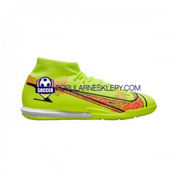Żółty Nike Mercurial Superfly VIII Motivation Academy IC Buty piłkarskie