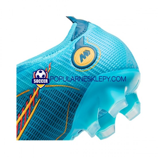 Pomarańczowy Niebieski Nike Mercurial Vapor XIV Blueprint Elite AG Buty piłkarskie