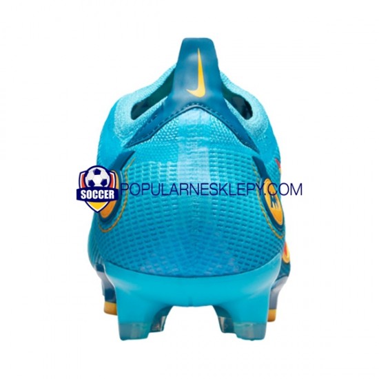 Pomarańczowy Niebieski Nike Mercurial Vapor XIV Blueprint Elite FG Buty piłkarskie