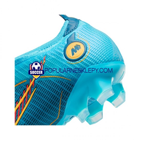 Pomarańczowy Niebieski Nike Mercurial Vapor XIV Blueprint Elite FG Buty piłkarskie