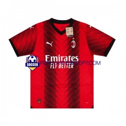 Koszulka Krótka Męska AC Milan Pierwszy strój 2023-2024