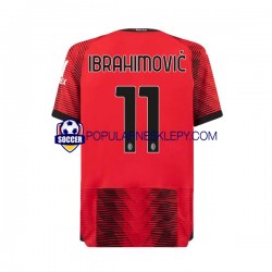 Koszulka Krótka Męska AC Milan Pierwszy strój Ibrahimovic 11 2023-2024
