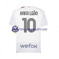 Koszulka Krótka Męska AC Milan Drugi strój Rafael Leao 10 2023-2024