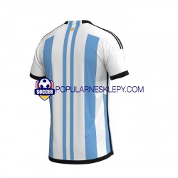 Koszulka Krótka Męska Reprezentacji Argentyny Pierwszy strój World Cup 2022