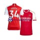 Koszulka Krótka Męska Arsenal Pierwszy strój Xhaka 34 2023-2024