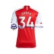 Koszulka Krótka Męska Arsenal Pierwszy strój Xhaka 34 2023-2024